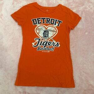 Girls Detroit Tigers Shirt Size 10/12